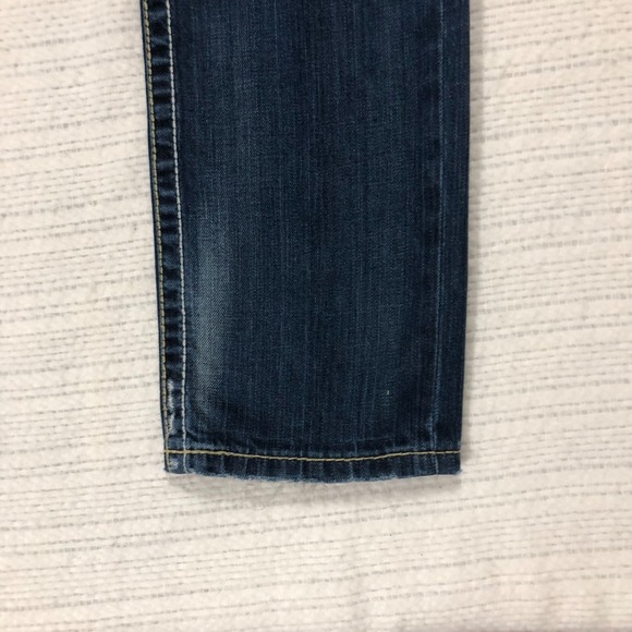 True Religion Big Star Rico Jeans Straight Leg Distressed Dark Wash Jean Mens 30 - Picture 3 of 16